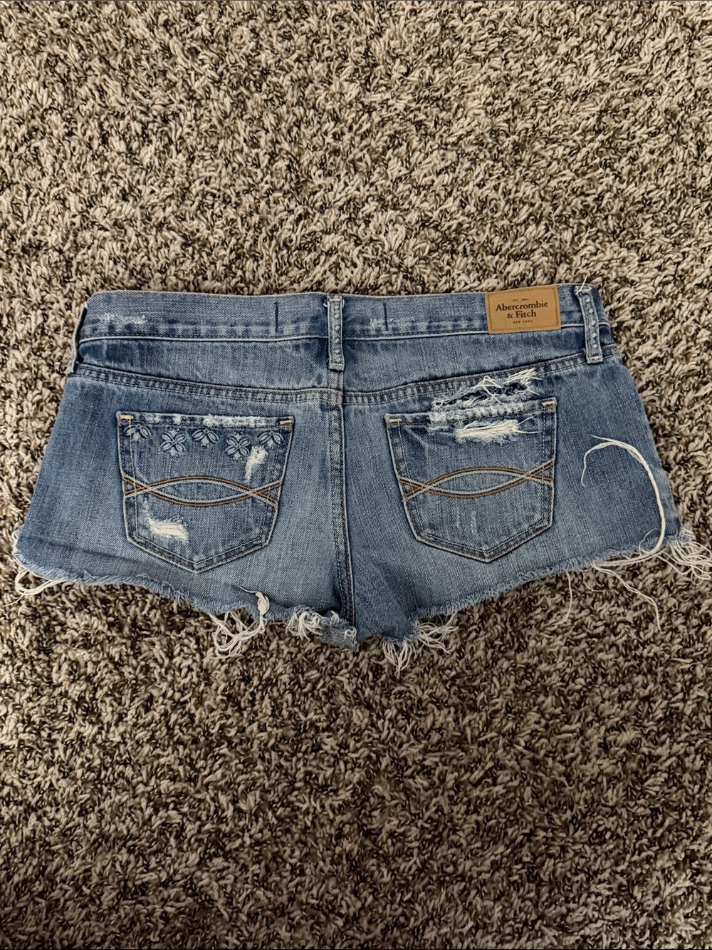 Abercrombie & Fitch Denim Shorts for Women - Picture 2 of 5